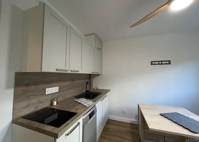 Apartment Avec Canape Lit 2 Places Dans Piece De Vie Et Lit Place Dans Coin Nuit *